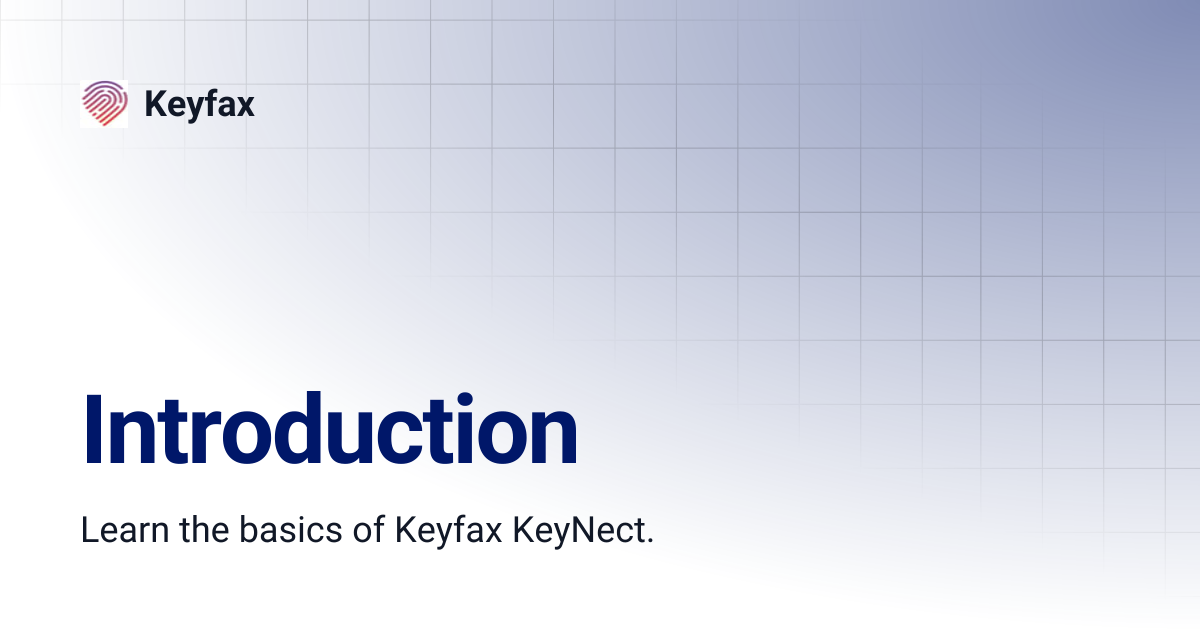 Introduction | Keyfax